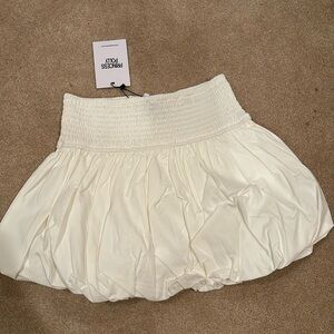 Princess Polly white bubble skirt